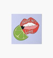 Liquor-Wet Lime - Lorde "Sober" (Melodrama) Art Board