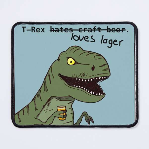 Artikelvorschau, T-Rex liebt Lager entworfen und verkauft von WingnutP.