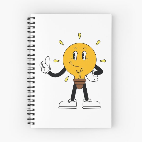 Item preview, Idea Lightbulb Characature designed and sold by PrintPortal.