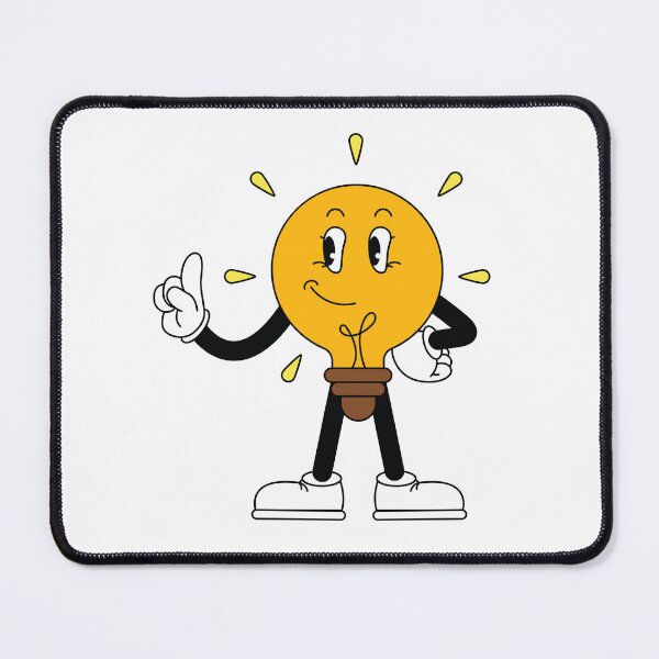 Item preview, Idea Lightbulb Characature designed and sold by PrintPortal.