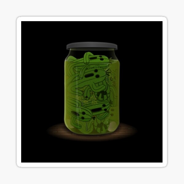 Pickled Cactuar Sticker