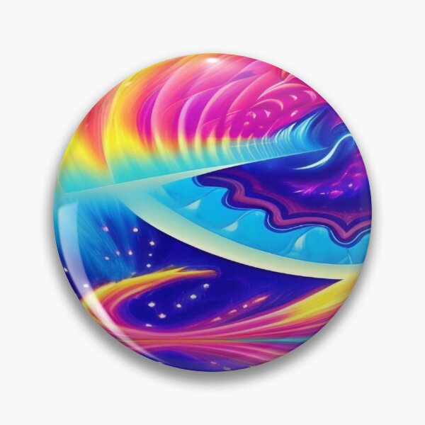 Item preview, Abstraction elemental psychodelic many colors fire and water overlapping art designed and sold by ValleyDream.
