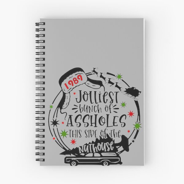 Item preview, Jolliest Bunch Of Assholes This Side Nuthouse Ugly Christmas designed and sold by FirnandArt.