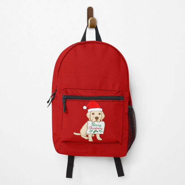 Item preview, Cute Labrador Puppy With Santa Claus' Hat 1 - Merry Christmas, Perfect For Animal Lovers designed and sold by Olivvier.
