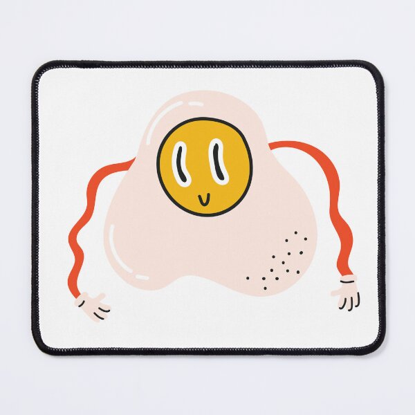 Item preview, Fried Egg Sunny Side Up Characature designed and sold by PrintPortal.