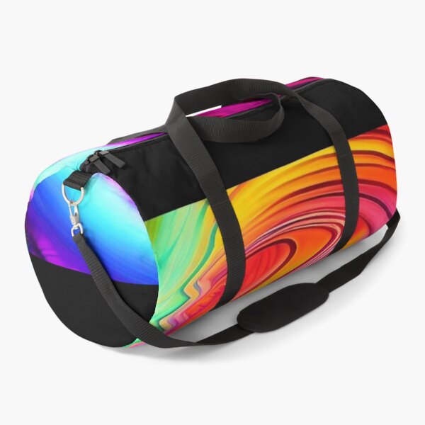 Item preview, Abstraction elemental psychodelic many colors fire and water overlapping art designed and sold by ValleyDream.