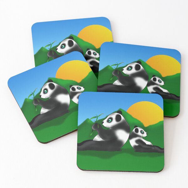 Item preview, baby panda sunrise designed and sold by BeingNow.