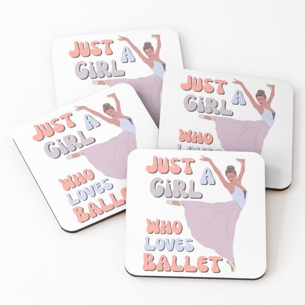 Item preview, Just A Girl Who Loves Ballet designed and sold by FXR-Designs.