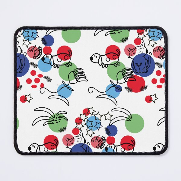 Item preview, Print of dogs, cats and flowers designed and sold by soryilustracion.