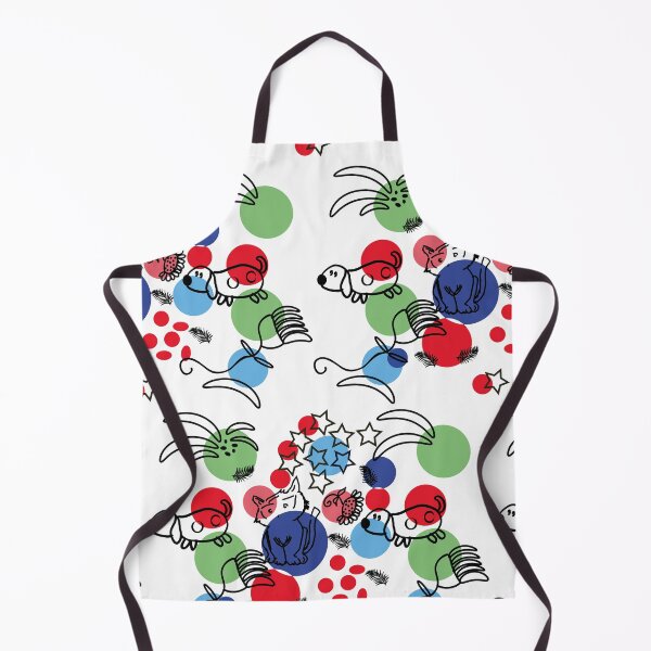 Item preview, Print of dogs, cats and flowers designed and sold by soryilustracion.