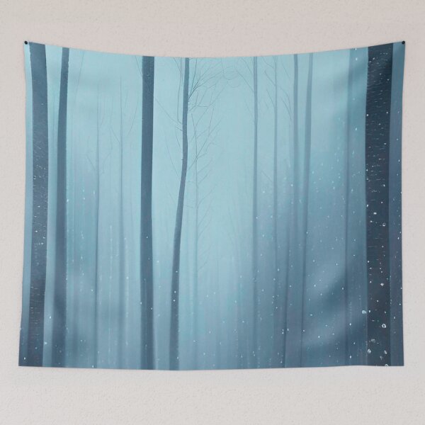 Item preview, Winter's Dream designed and sold by blackwhiteblue.