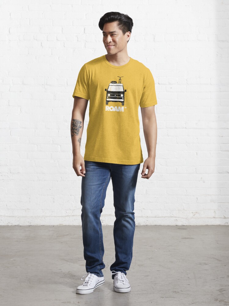 Essential T-Shirt, ROAM Westy Camper | Dirtbag Motel  designed and sold by ROAM  Apparel
