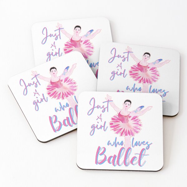 Item preview, Just A Girl Who Loves Ballet designed and sold by FXR-Designs.