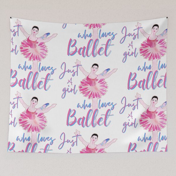 Item preview, Just A Girl Who Loves Ballet designed and sold by FXR-Designs.