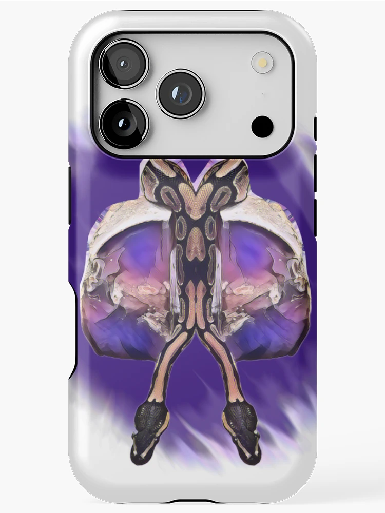 Thumbnail 1 of 4, iPhone Case, Crystal Python - Ball Python designed and sold by ElegantLegs.