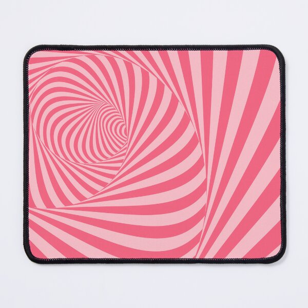 Item preview, Loop pink retro 70s swirl pattern  designed and sold by ReneMagritteArt.