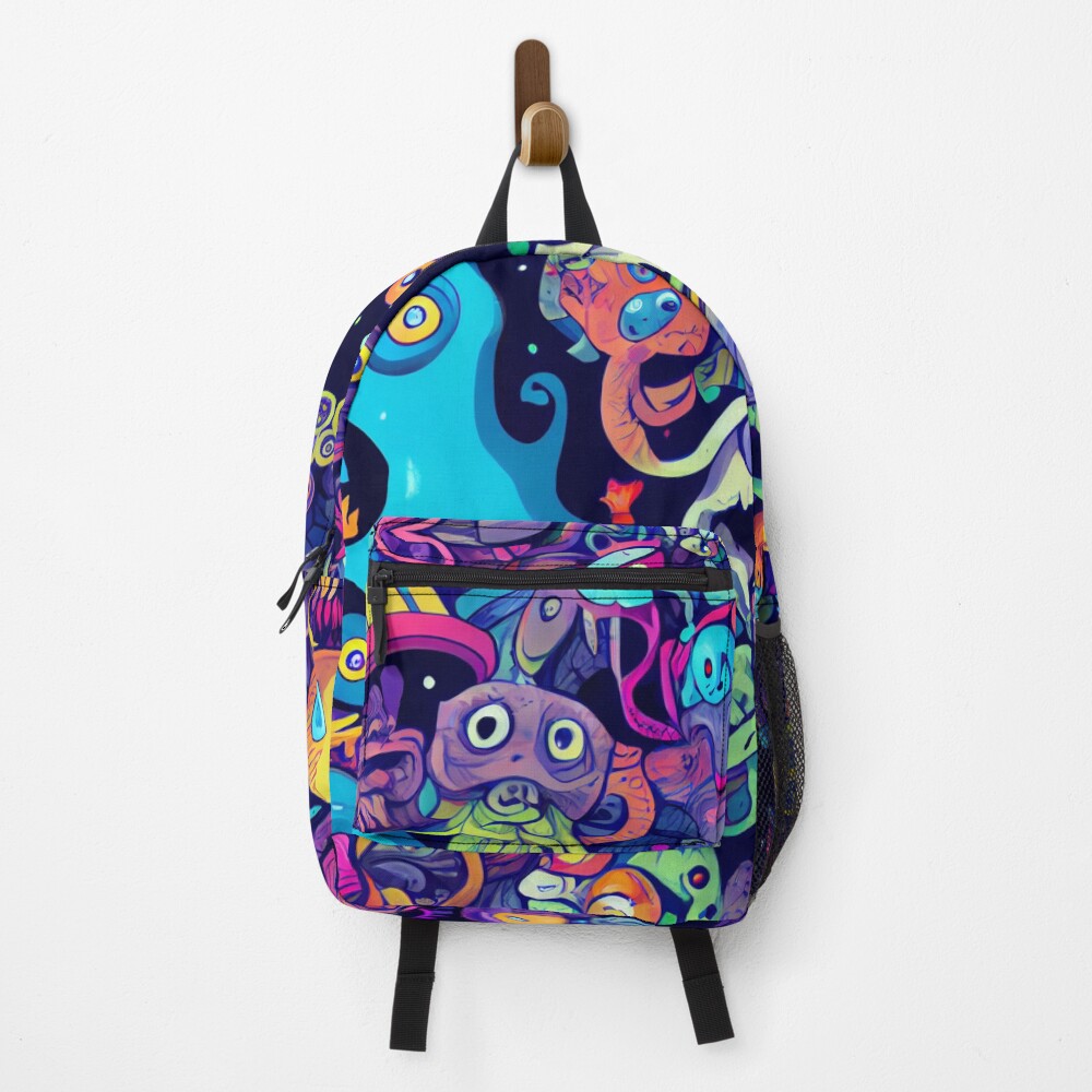 Aperçu de l'œuvre Sac à dos créée et vendue par CodeAndColors.