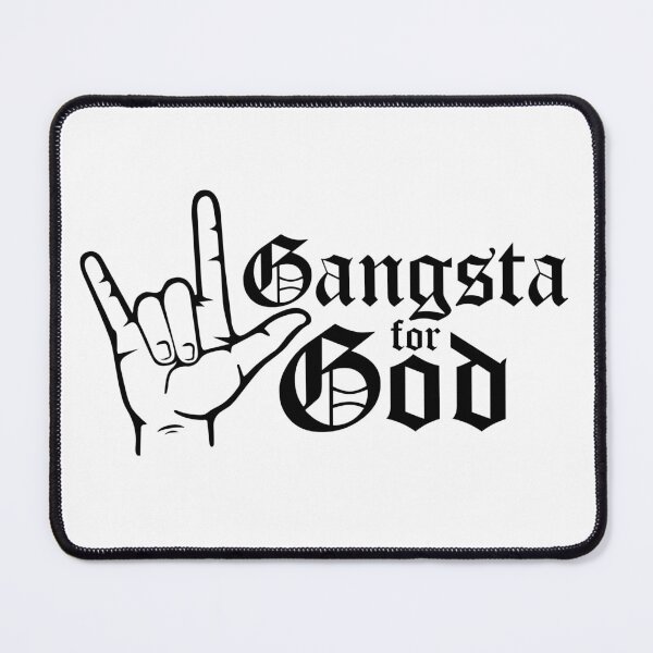 Aperçu de l'œuvre Gangsta pour Dieu créée et vendue par PCC-Designs.