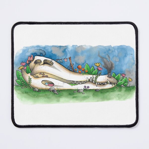 Item preview, Crocodile Skull Fairy Home designed and sold by Nicholdesigns.