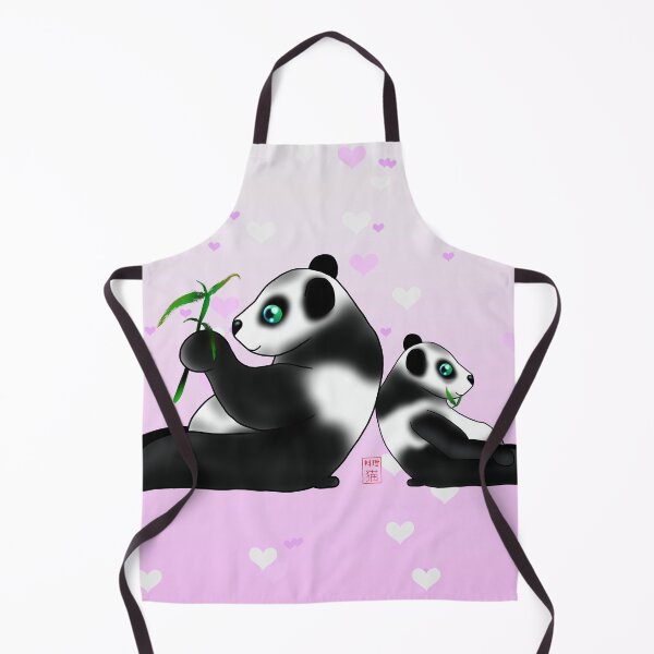 Item preview, baby panda on pink designed and sold by BeingNow.