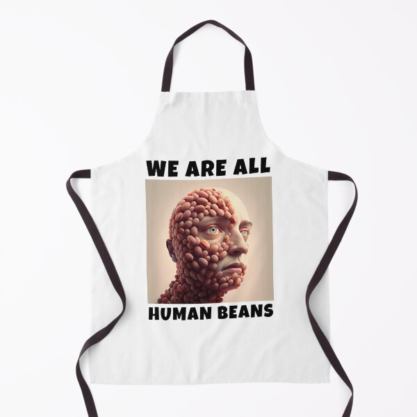 Item preview, WE ARE ALL HUMAN BEANS designed and sold by JigglePeek.