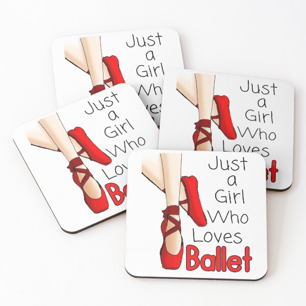 Item preview, Just A Girl Who Loves Ballet designed and sold by FXR-Designs.