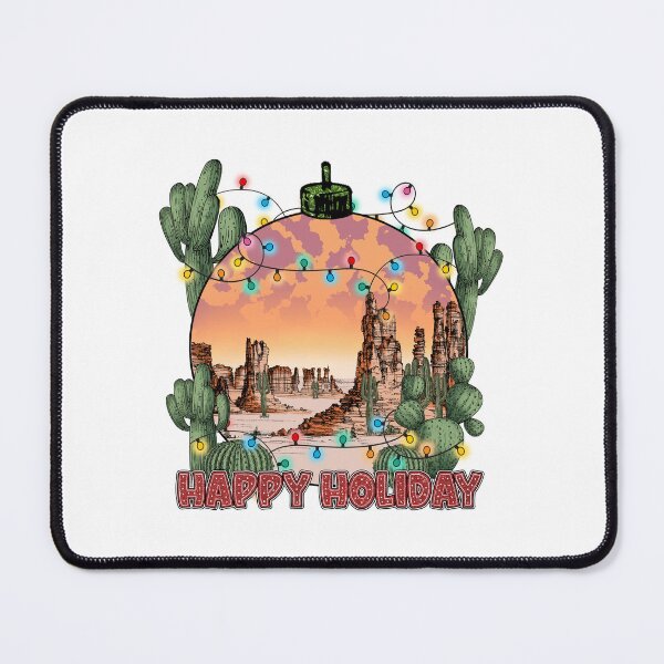 Item preview, Happy Holiday Desert Western Christmas Design  designed and sold by ElishaKayne.
