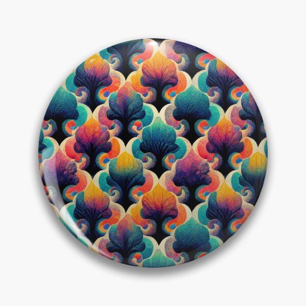 Item preview, Fascinating Psychedelic Pattern, Colorful Trippy Pattern, Psychedelia designed and sold by TreasuryOE.