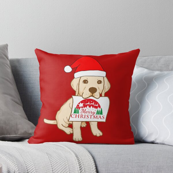 Item preview, Cute Labrador Puppy With Santa Claus' Hat 4 - Merry Christmas, Perfect For Animal Lovers designed and sold by Olivvier.
