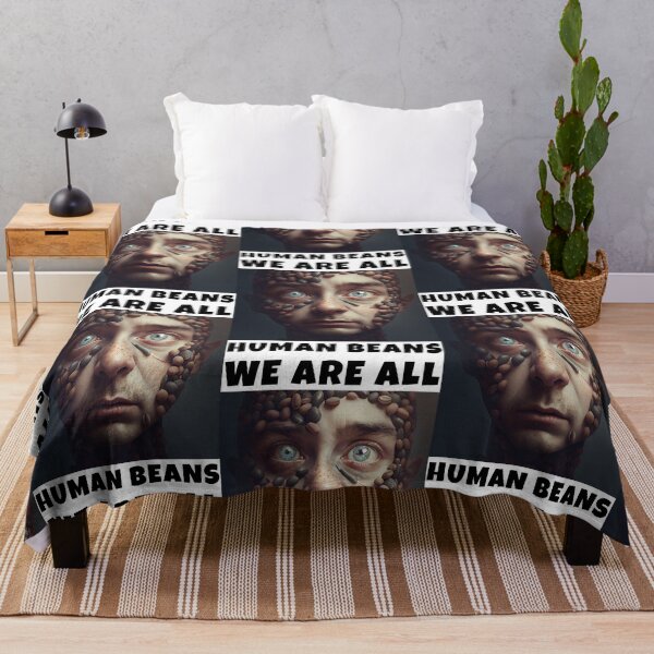Item preview, WE ARE ALL HUMAN BEANS designed and sold by JigglePeek.