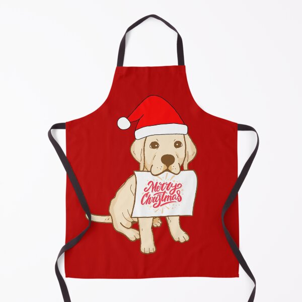 Item preview, Cute Labrador Puppy With Santa Claus' Hat 7 - Merry Christmas, Perfect For Animal Lovers designed and sold by Olivvier.
