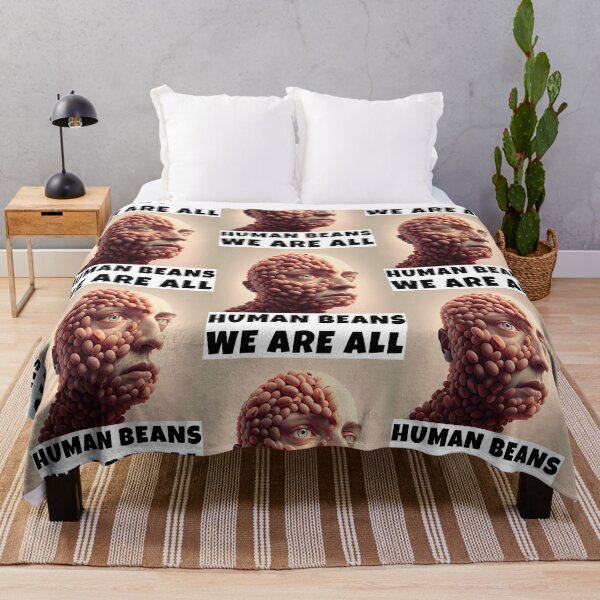 Item preview, WE ARE ALL HUMAN BEANS designed and sold by JigglePeek.