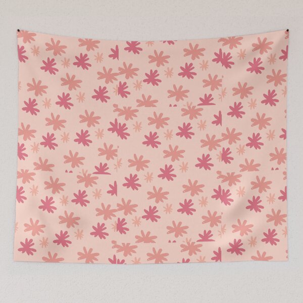 Item preview, cute flowery pattern wallpaper designed and sold by AestheticNi.