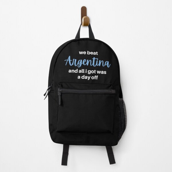Item preview, we beat Argentina and all I got was a day off - world cup football soccer meme Saudi Arabia designed and sold by MillennialMemer.
