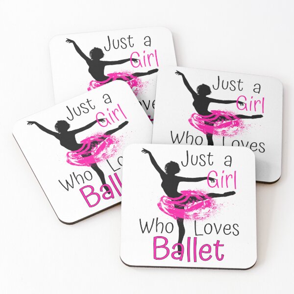 Item preview, Just A Girl Who Loves Ballet designed and sold by FXR-Designs.