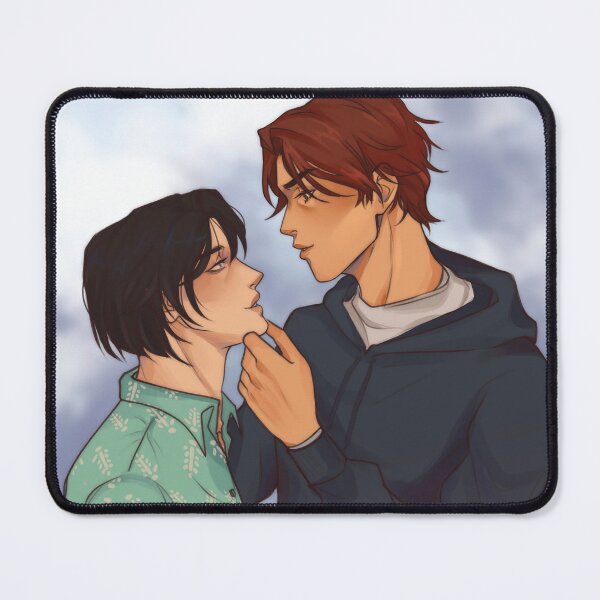 Item preview, Alex and Tate flirting (art drawn by @unholyrodeo on instagram) designed and sold by Margherita Scialla.