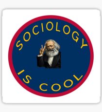 Sociology is cool Sticker
