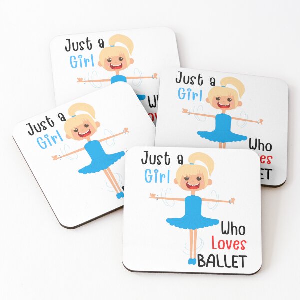 Item preview, Just A Girl Who Loves Ballet designed and sold by FXR-Designs.