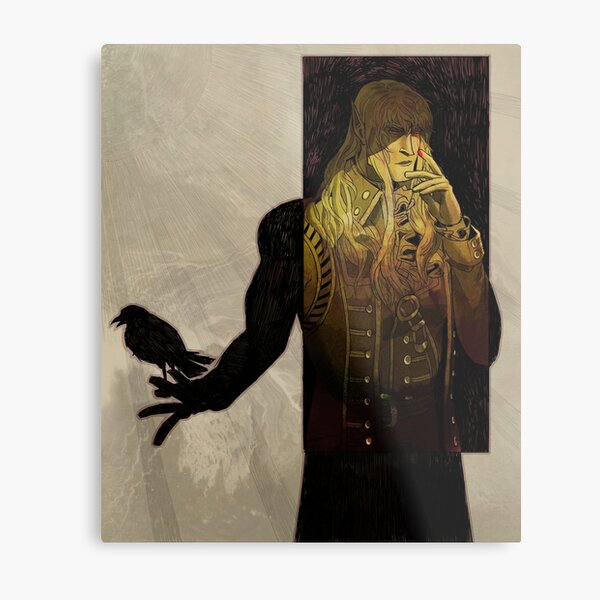 Dark thoughts Metal Print