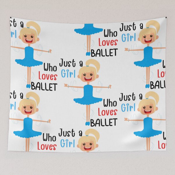 Item preview, Just A Girl Who Loves Ballet designed and sold by FXR-Designs.