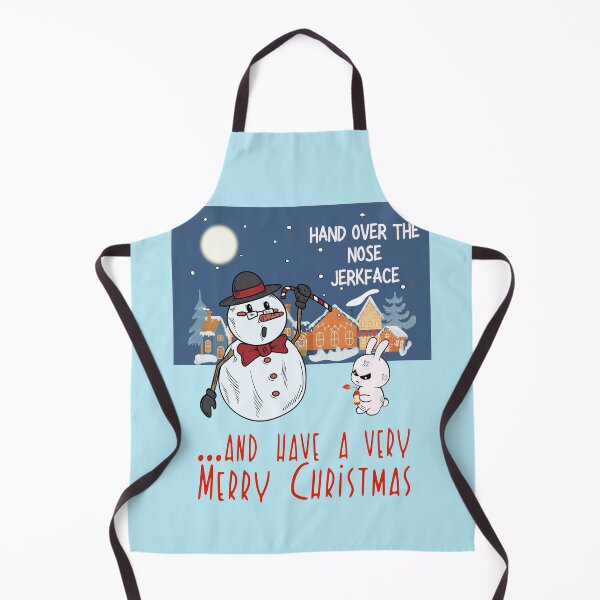 Item preview, Hand over the nose Jerkface! ...And have a very Merry Christmas ? designed and sold by Blended Designs ⭐⭐⭐⭐⭐.