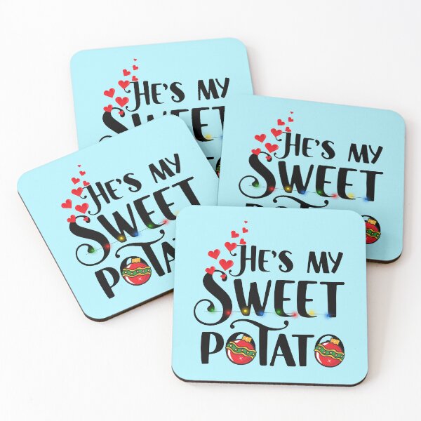Item preview, She s my sweet potato i yam thanksgiving matching couple | Happy Thanksgiving matching couple sayings and quotes | gifts for thanksgiving matching couple designed and sold by ThanksVibe.