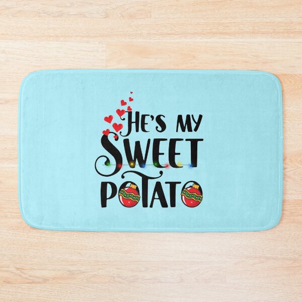Item preview, She s my sweet potato i yam thanksgiving matching couple | Happy Thanksgiving matching couple sayings and quotes | gifts for thanksgiving matching couple designed and sold by ThanksVibe.