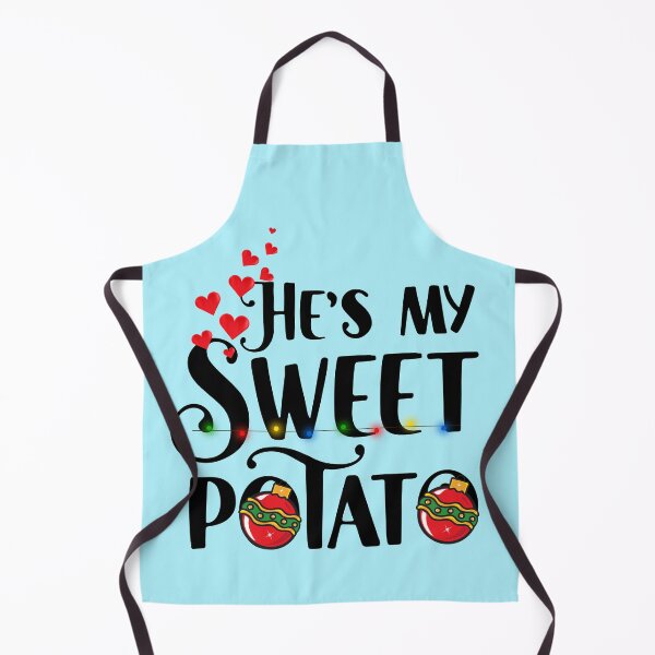 Item preview, She s my sweet potato i yam thanksgiving matching couple | Happy Thanksgiving matching couple sayings and quotes | gifts for thanksgiving matching couple designed and sold by ThanksVibe.