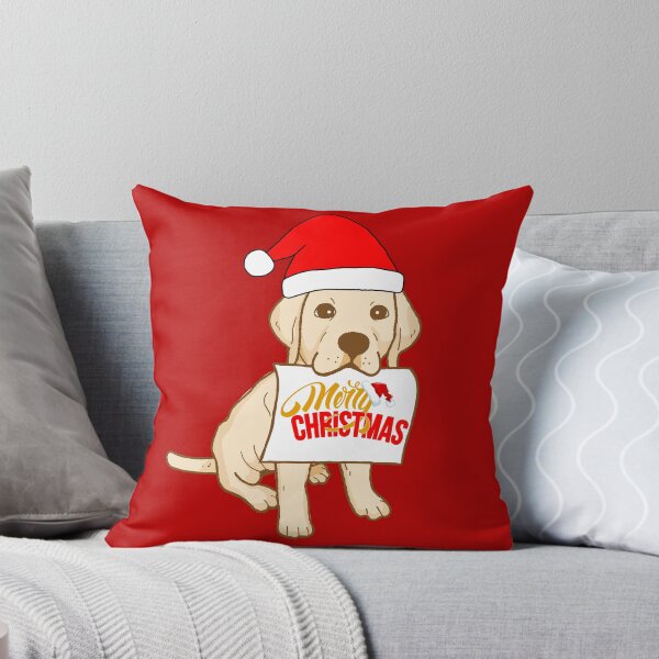 Item preview, Cute Labrador Puppy With Santa Claus' Hat 11 - Merry Christmas, Perfect For Animal Lovers designed and sold by Olivvier.