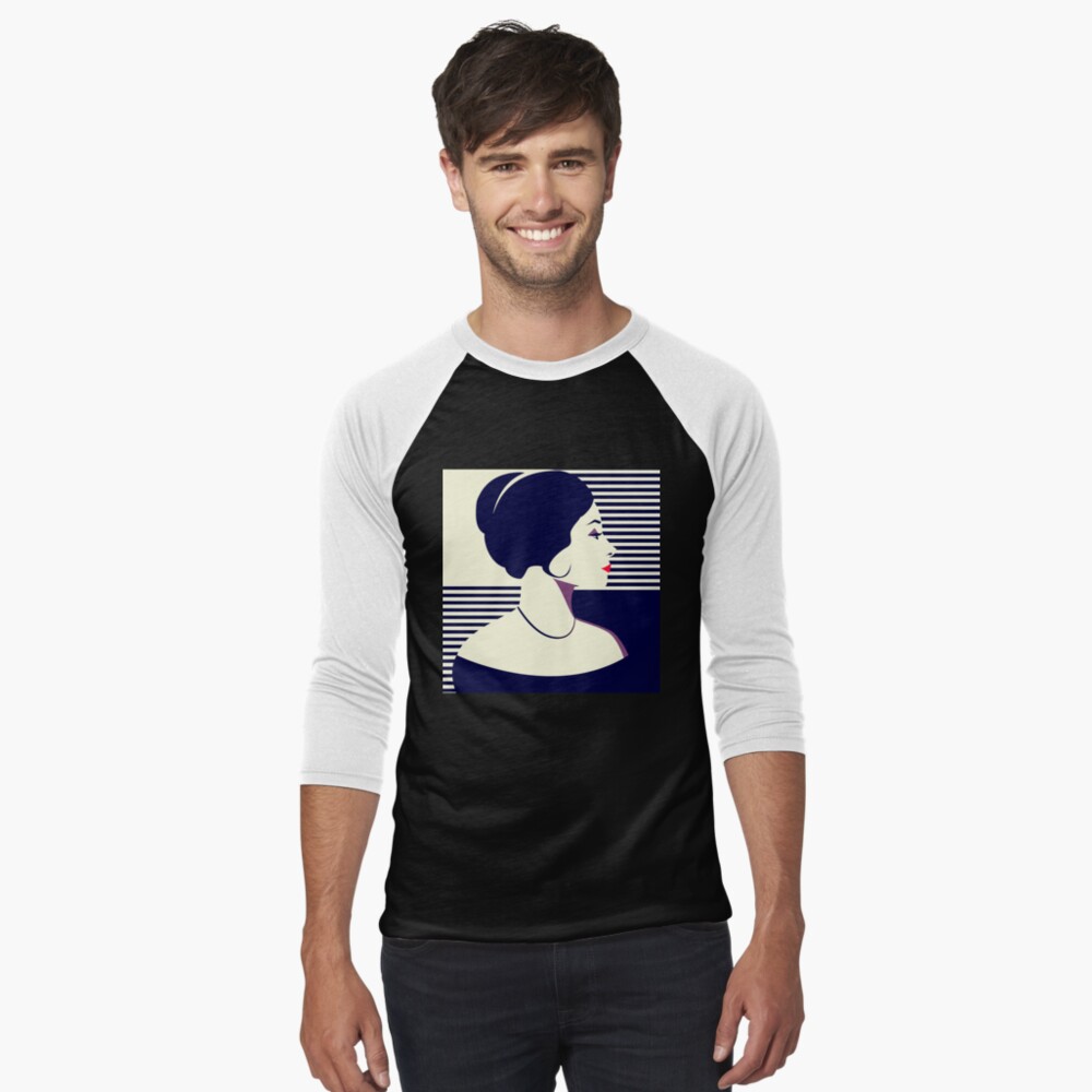 Item preview, Baseball ¾ Sleeve T-Shirt designed and sold by djspacegr.