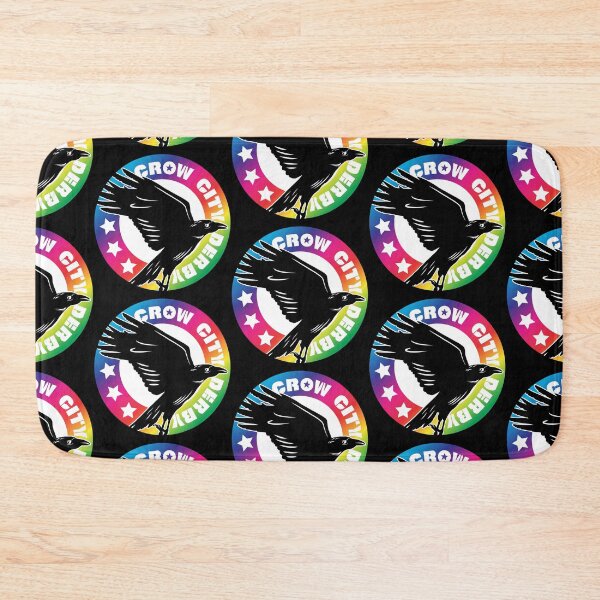 Item preview, Crow City Derby - SMALL LOGO - Rainbow Logo  designed and sold by CrowCityDerby.