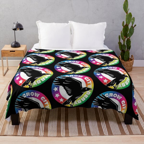 Item preview, Crow City Derby - SMALL LOGO - Rainbow Logo designed and sold by CrowCityDerby.
