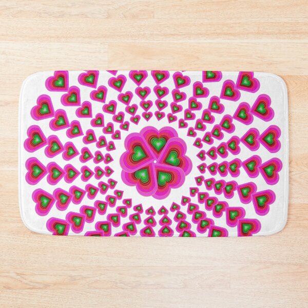 Item preview, Elegant and Romantic Pink Heart Shapes Pattern Design designed and sold by deepakrode7.
