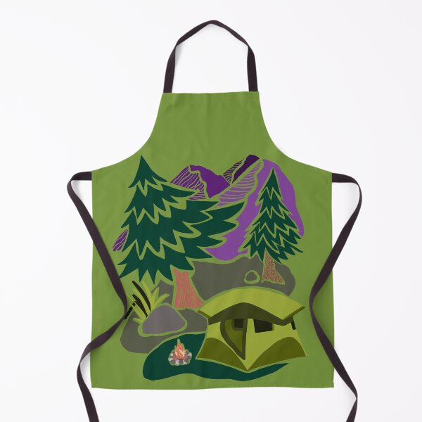 Item preview, Tent with Mountain View designed and sold by Art of Camping Now.